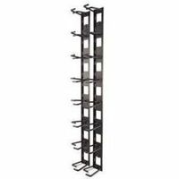 APC by Schneider Electric AR8442 Cable Organizer - Black - Cable Manager - 0U Height
