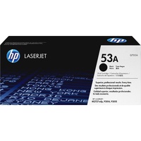 HP 53A Original Laser Toner Cartridge - Black - 1 Each - 3000 Pages