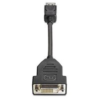 HP 19.05 cm Video Cable - First End: 1 x 20-pin DisplayPort Digital Audio/Video - Male - Second End: 1 x 24-pin DVI-D Digital Video - Female