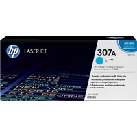 HP 307A Original Laser Toner Cartridge - Cyan - 1 Each - 7300 Pages