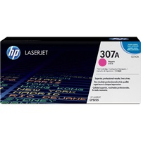 HP 307A Original Laser Toner Cartridge - Magenta - 1 Each - 7300 Pages