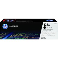 HP 128A Original Standard Yield Laser Toner Cartridge - Black - 1 Each - 2000 Pages
