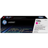 HP 128A (CE323A) Original Laser Toner Cartridge - Single Pack - Magenta - 1 Each - 1300 Pages