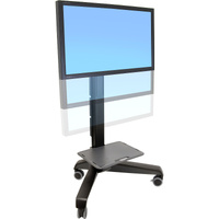Ergotron Neo-Flex 24-191-085 Display Stand - 94 cm (37") to 139.7 cm (55") Screen Support - 40.82 kg Load Capacity - 1 x Shelf(ves) - Black - For -