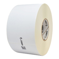 Zebra Z-Perform Multipurpose Label - 101.60 mm Width x 152.40 mm Length - Permanent Adhesive - Thermal Transfer - White - Paper, Acrylic - 1000 / - 4