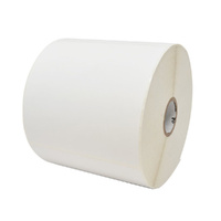 Zebra Z-Perform Multipurpose Label - 101.60 mm Width x 101.60 mm Length - Permanent Adhesive - Square - Direct Thermal - White - Paper, Acrylic - 640