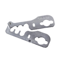 Kensington CableSaver 64519US Scissor Clip - 1 - Steel