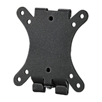 Ergotron Neo-Flex 97-589 Wall Mount for Flat Panel Display - Black - 33 cm to 81.3 cm (32") Screen Support - 18.14 kg Load Capacity - 75 x 75, 100 x