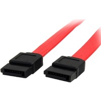 StarTech.com Serial ATA Cable - First End: 1 x 7-pin SATA 3.0 - Female - Second End: 1 x 7-pin SATA 3.0 - Female - 6 Gbit/s - Red