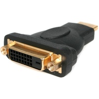 StarTech.com HDMIÂ&reg; to DVI-D Video Cable Adapter - M/F - 1 x 19-pin HDMI Digital Audio/Video Male - 1 x 25-pin DVI-D (Dual-