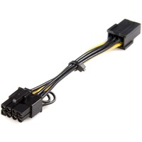 StarTech.com Adapter Cord - 15.49 cm - For PCI Express Card - PCI-E / PCI-E - Yellow - 1