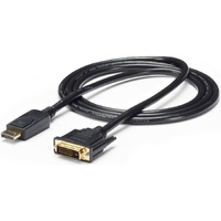 StarTech.com 6ft (1.8m) DisplayPort to DVI Cable, 1080p Video, DisplayPort to DVI-D Adapter/Converter Cable, DP 1.2 to DVI Monit