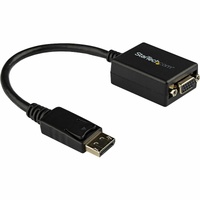 StarTech.com DisplayPort to VGA Adapter, Active DP to VGA Converter, 1080p Video DP to VGA Monitor Adapter Dongle, DisplayPort C