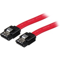 StarTech.com 6in Latching SATA Cable - Cable for Hard Drive, Workstation - First End: 1 x 7-pin SATA 3.0 - Second End: 1 x 7-pin