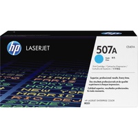 HP 507A Original Laser Toner Cartridge - Cyan - 1 Pack - 6000 Pages
