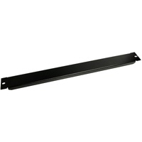 StarTech.com Blanking Panel - SPCC - Black Powder Coat - 1U Rack Height - 1 Pack - 22.9 mm Height - 55.9 mm Width