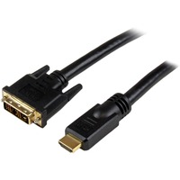 StarTech.com 10m High Speed HDMI&reg; Cable to DVI Digital Video Monitor - M/M - First End: 1 x 19-pin HDMI Digital Audio/Video - Male - Second End: