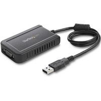 StarTech.com USB to VGA External Video Card Multi Monitor Adapter - 1920x1200 - 1 x 15-pin HD-15 VGA Female - 1 x 4-pin Type A U