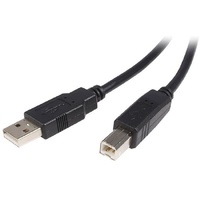 StarTech.com 3m USB 2.0 A to B Cable - M/M - 5m USB printer Cable - 5m USB printer cord - 5m USB 2.0 a to b Cable - First End: 1