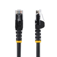 StarTech.com 10m CAT6 Ethernet Cable - Black Snagless Gigabit - 100W PoE UTP 650MHz Category 6 Patch Cord UL Certified Wiring/TI