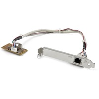 StarTech.com Gigabit Ethernet Card - 10/100/1000Base-T - Plug-in Card - Mini PCI Express - Realtek RTL8111E - 1 Port(s) - 1 - Tw