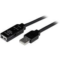 StarTech.com 35m USB 2.0 Active Extension Cable - M/F - First End: 1 x USB 2.0 Type A - Male - Second End: 1 x USB 2.0 Type A -