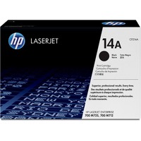 HP 14A Original Laser Toner Cartridge - Black - 1 Each - 10000 Pages