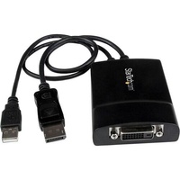 StarTech.com DisplayPort to DVI Dual Link Active Adapter, DisplayPort to DVI-D Adapter/Video Converter 2560x1600 60Hz, DP to DVI