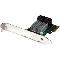 StarTech.com SATA Controller - Serial ATA/600 - PCI Express 2.0 x2 - Low-profile - Plug-in Card - TAA Compliant - RAID Supported - JBOD, 1, 0, 1+0 -