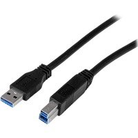 StarTech.com 1m (3ft) Certified SuperSpeed USB 3.0 (5Gbps) A to B Cable - M/M - Connect your USB 3.0 devices, with this high-qua