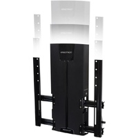 Ergotron Glide Wall Mount for TV, Flat Panel Display - Black - Height Adjustable - 116.8 cm to 160 cm (63") Screen Support - 31.75 kg Load Capacity