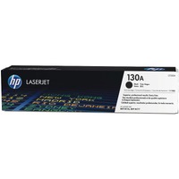HP 130A Original Laser Toner Cartridge - Black - 1 Each - 1300 Pages