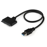 StarTech.com SATA to USB Cable USB 3.0 UASP - 2.5 SATA SSD / HDD - Hard Drive USB Adapter Cable - Hard Drive Transfer Cable - Quickly access a SATA a