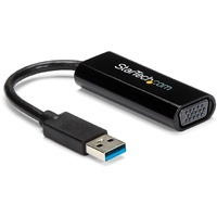 StarTech.com Slim USB 3.0 to VGA External Video Card Multi Monitor Adapter - 1920x1200 / 1080p - 1 x 9-pin Type A USB 3.0 USB Ma