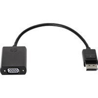 HP DisplayPort/VGA Video Cable for Video Device, Notebook - First End: 1 x DisplayPort Digital Audio/Video - Male - Second End: 1 x 15-pin HD-15 - -