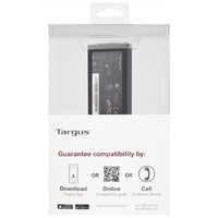 Targus 65 W AC Adapter - For Notebook, Mobile Device - 120 V AC, 230 V AC Input - 19 V DC Output - 3.42 A