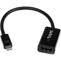 StarTech.com Mini DisplayPort to HDMI Adapter, Active Mini DP to HDMI Video Converter for Monitor/Display, 4K 30Hz, mDP to HDMI