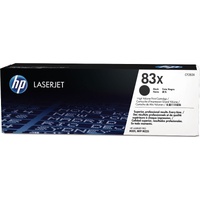 HP 83X Original High Yield Laser Toner Cartridge - Single Pack - Black - 1 Each - 2200 Pages