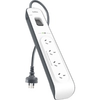 Belkin Surge Suppressor/Protector - 4 x AC Power - 525 J - 2 m - External