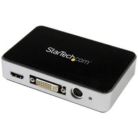 StarTech.com HDMI Video Capture Device - 1080p - 60fps Game Capture Card - USB Video Capture Card - with HDMI DVI VGA - Capture a High-Definition or