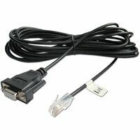 APC by Schneider Electric 4.57 m DB-9/RJ-45 Data Transfer Cable for UPS, Desktop Computer, Workstation - First End: 1 x RJ-45 Network - Male - Second