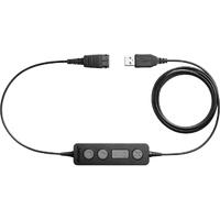 Jabra Link 260 1.50 m Quick Disconnect/USB Control Cable - Cable for Headphone - First End: 1 x USB Type A - Male - Second End: 1 x Quick Disconnect