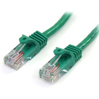 StarTech.com 2 m Green Cat5e Snagless RJ45 UTP Patch Cable - 2m Patch Cord - First End: 1 x RJ-45 Network - Male - Second End: 1