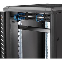 StarTech.com 1U Server Rack Cabinet Shelf - Fixed 7" Deep Cantilever Rackmount Tray for 19" Data/AV/Network Enclosure w/cage nut