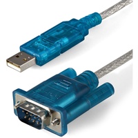 StarTech.com USB to Serial Adapter - Prolific PL-2303 - 3 ft / 1m - DB9 (9-pin) - USB to RS232 Adapter Cable - USB Serial - 1 x