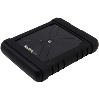 StarTech.com Drive Enclosure SATA - USB 3.0 Micro-B Host Interface - UASP Support External - Black - Hot Swappable Bays - 1 x HD