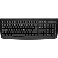 Kensington Pro Fit Keyboard - Wireless Connectivity - USB Interface - QWERTY Layout - Black - Membrane Keyswitch - RF - Desktop Computer