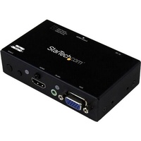 StarTech.com Audio/Video Switchbox - Cable - 1920 x 1200 - WUXGA - 2 Input Device - 1 Display - Projector, Display, Set-top Box, Computer - 1 x HDMI