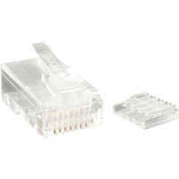 StarTech.com Cat 6 RJ45 Stranded Modular Plug Connector - 50 Pack - 1 x RJ-45 Network Male - Clear