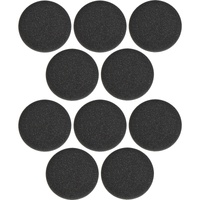 Jabra Ear Cushion - Black - Foam - 10 Pack